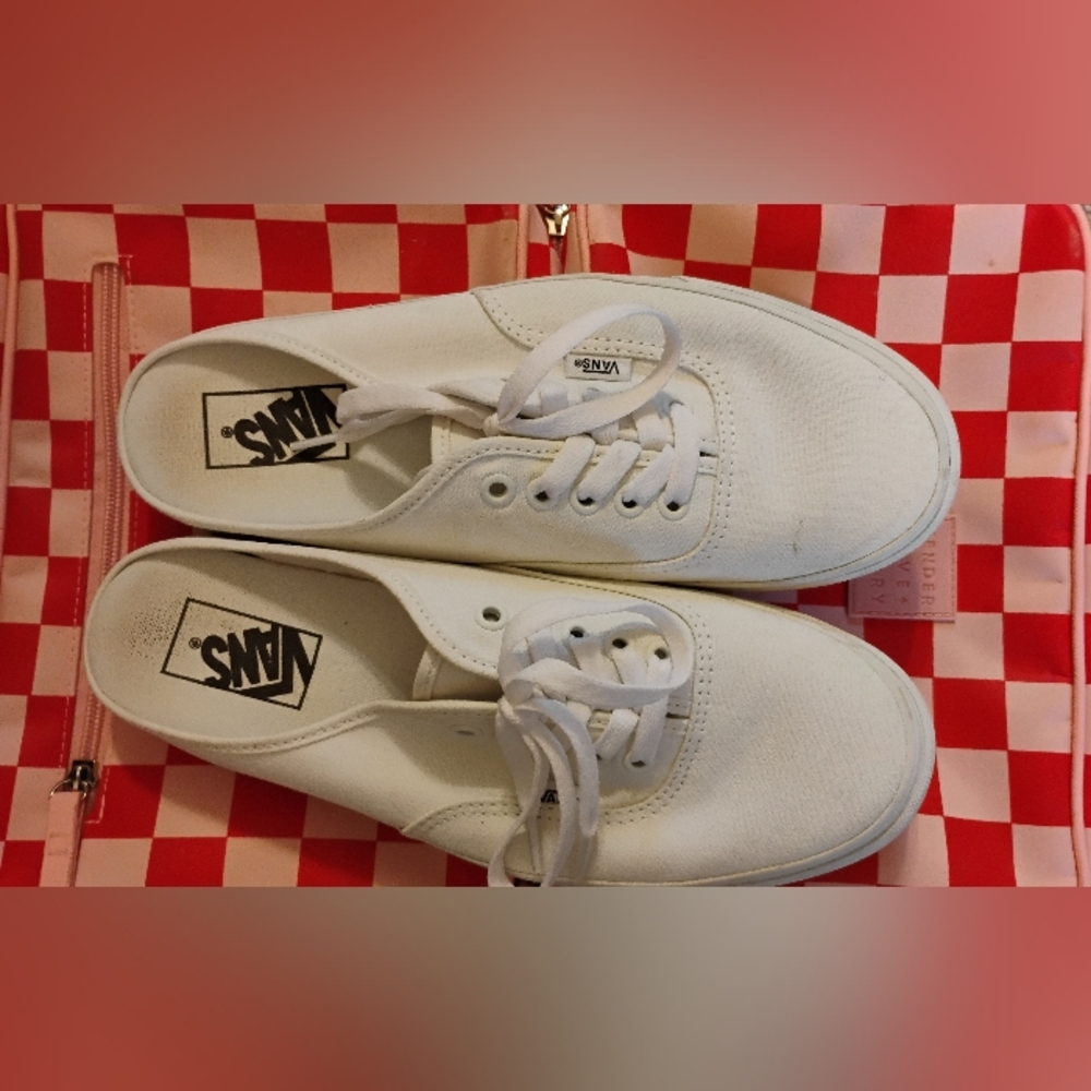 Vans authentic mule shoes